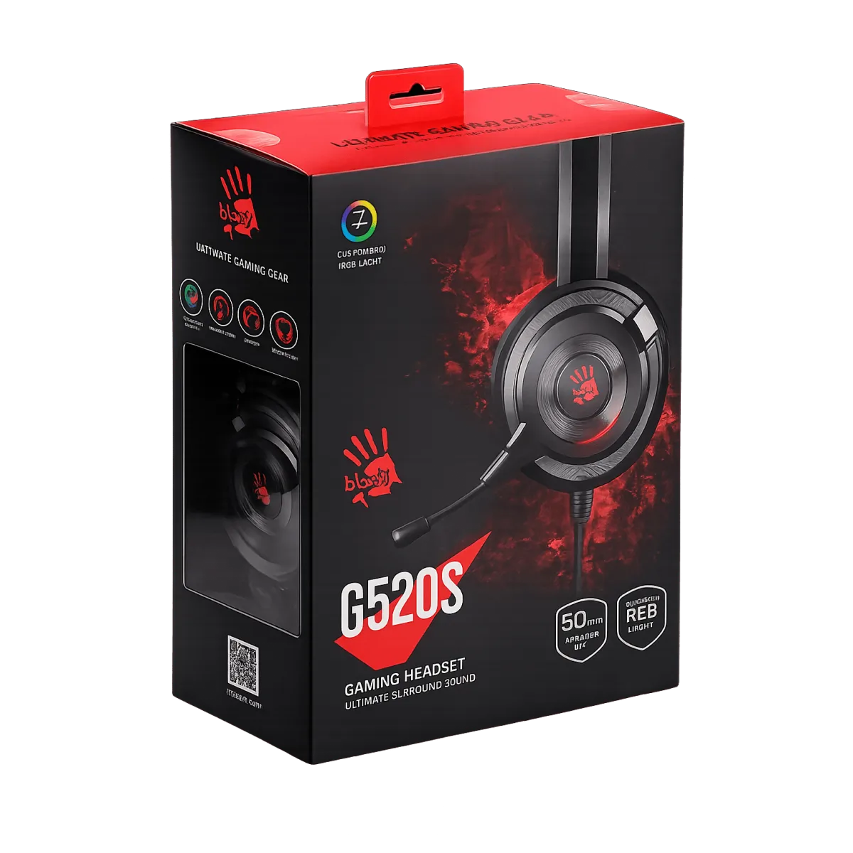Наушники игровые проводные Bloody G520S Gaming / Grey