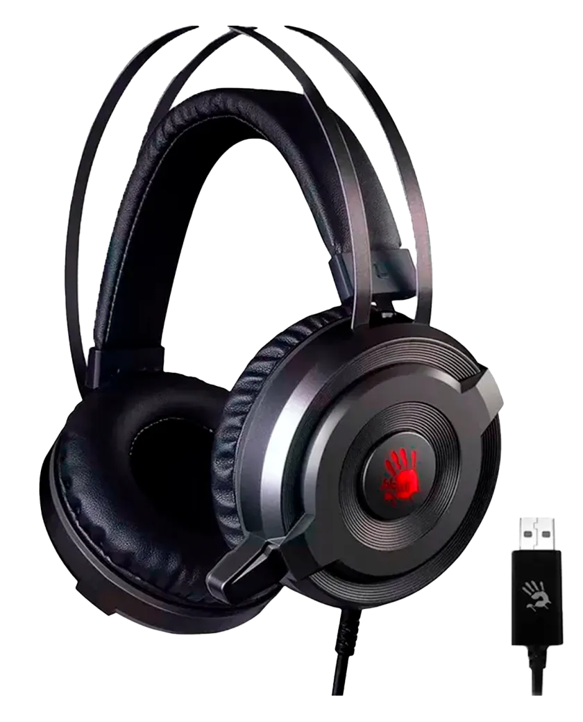 Наушники игровые проводные Bloody G520S Gaming / Grey