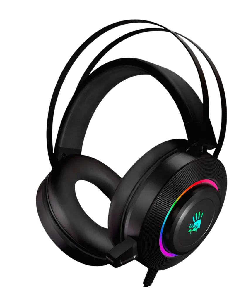 Наушники игровые проводные Bloody G521 Gaming / Black