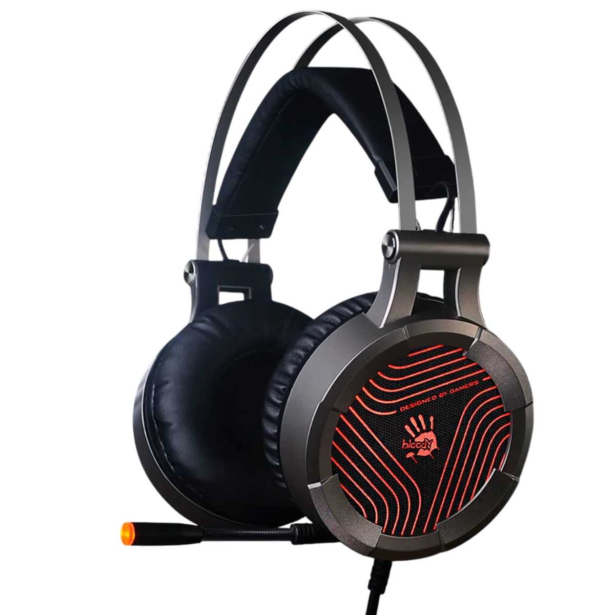 Наушники игровые проводные Bloody G530 Gaming / Grey