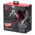 Наушники игровые проводные Bloody G535P Gaming / Black-Silver