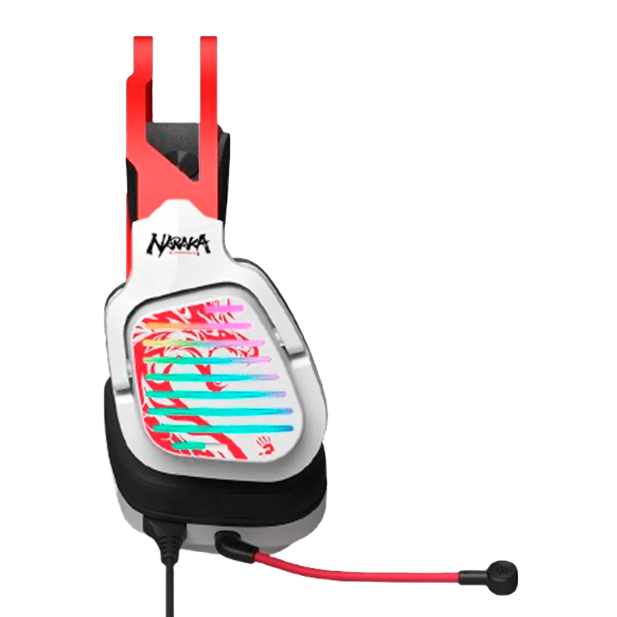 Наушники игровые проводные Bloody G560 Naraka Gaming / White