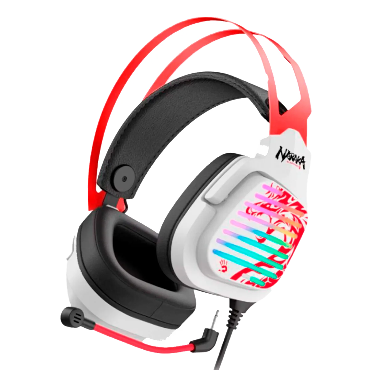 Наушники игровые проводные Bloody G560 Naraka Gaming / White