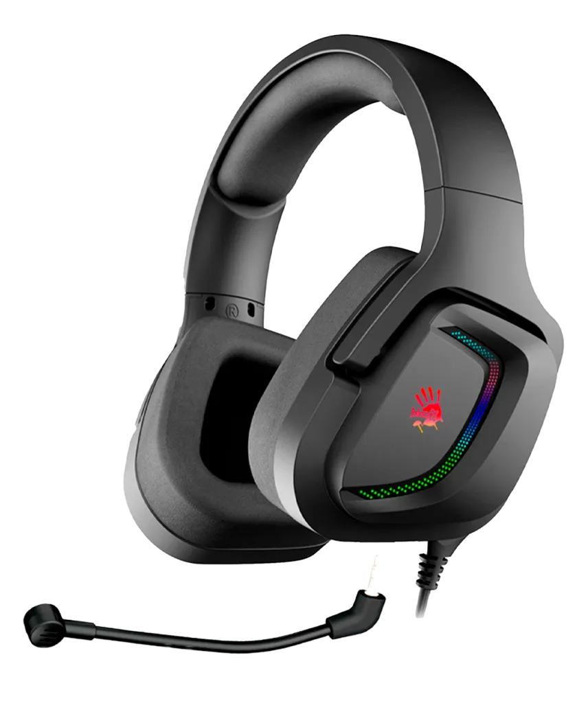 Наушники игровые проводные Bloody G573 Gaming / Black
