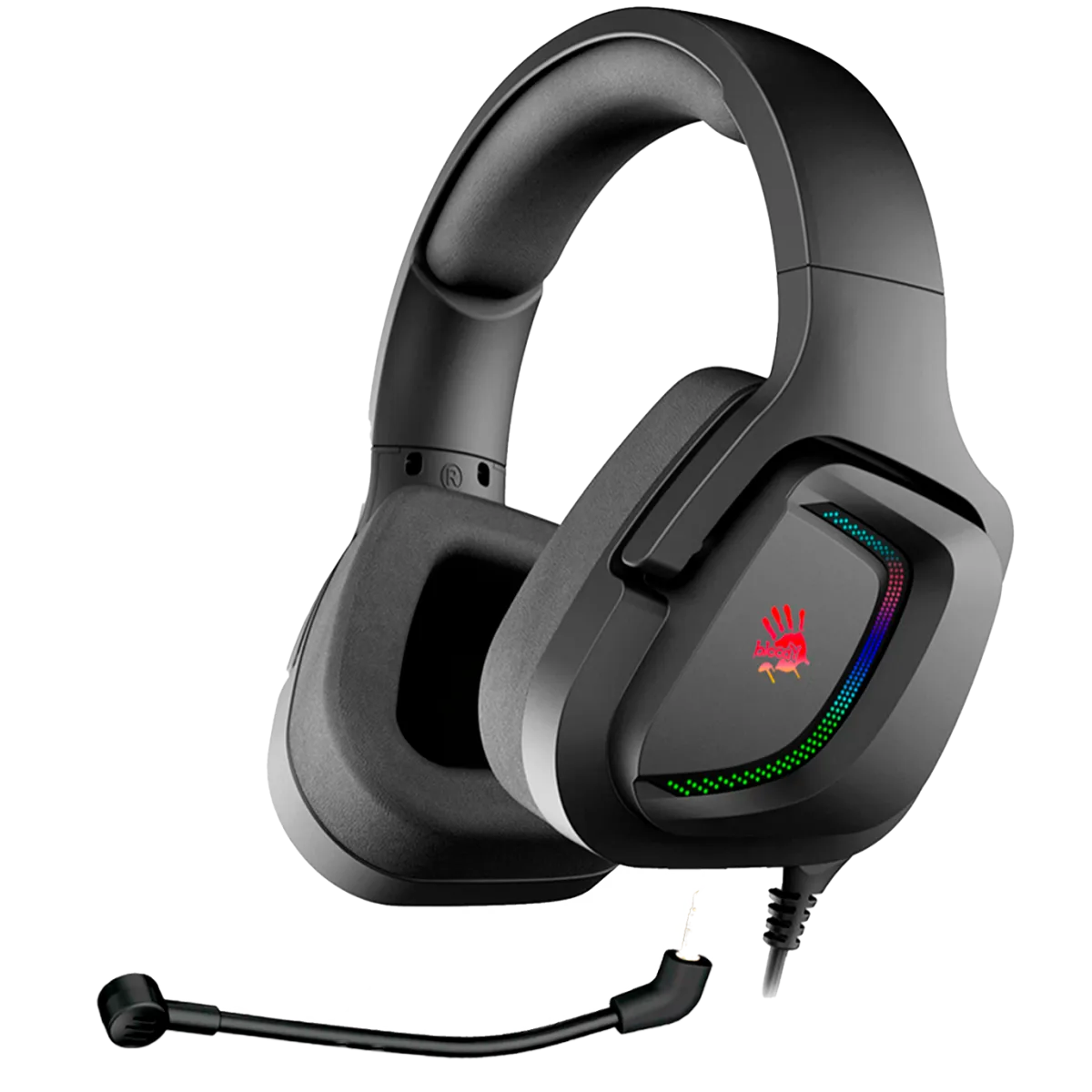 Наушники игровые проводные Bloody G573P Gaming / Black