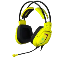 Наушники игровые проводные Bloody G575 Gaming / Punk Yellow