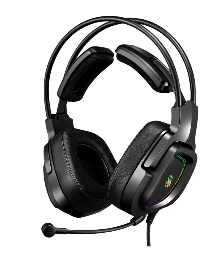 Наушники игровые проводные Bloody G575 Gaming / Black