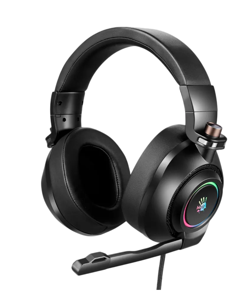 Наушники игровые проводные Bloody G580 Gaming / Black