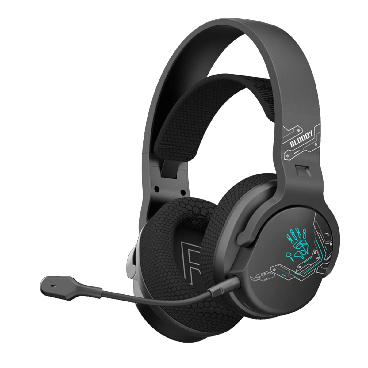 Наушники игровые беспроводные Bloody GR370 Sport Gaming / Black