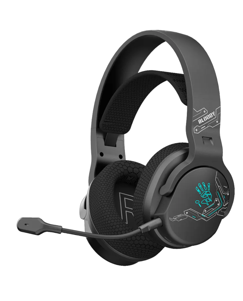 Наушники игровые беспроводные Bloody GR370 Sport Gaming / Black