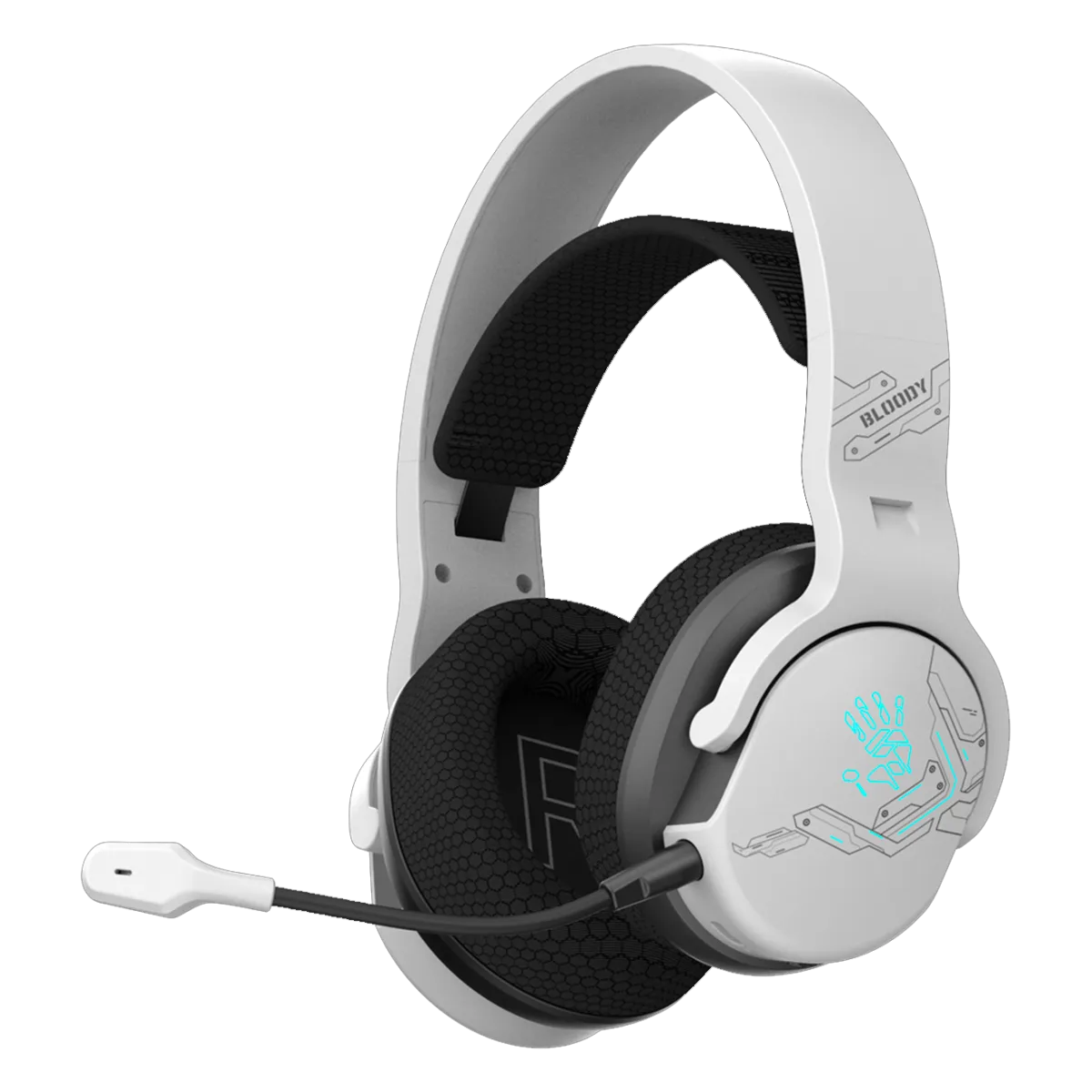 Наушники игровые беспроводные Bloody GR370 Sport Gaming / White