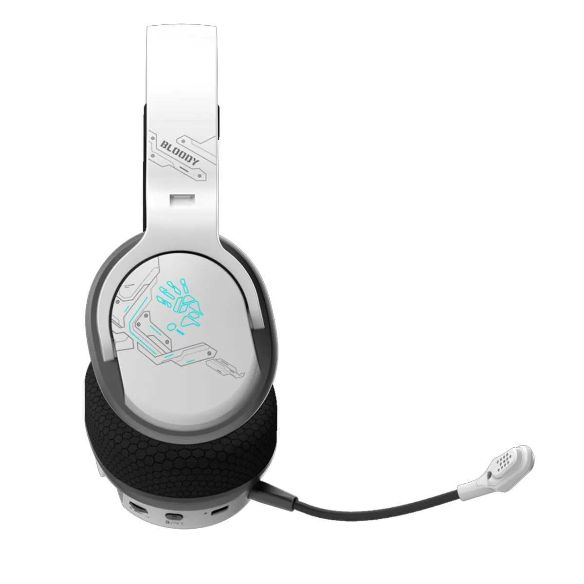 Наушники игровые беспроводные Bloody GR370 Sport Gaming / White