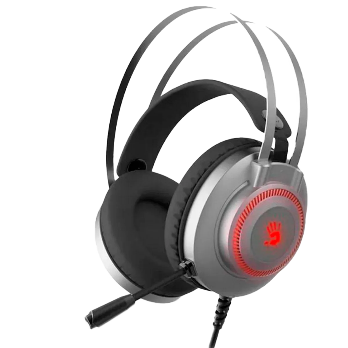 Наушники игровые проводные Bloody J200S Gaming / Grey