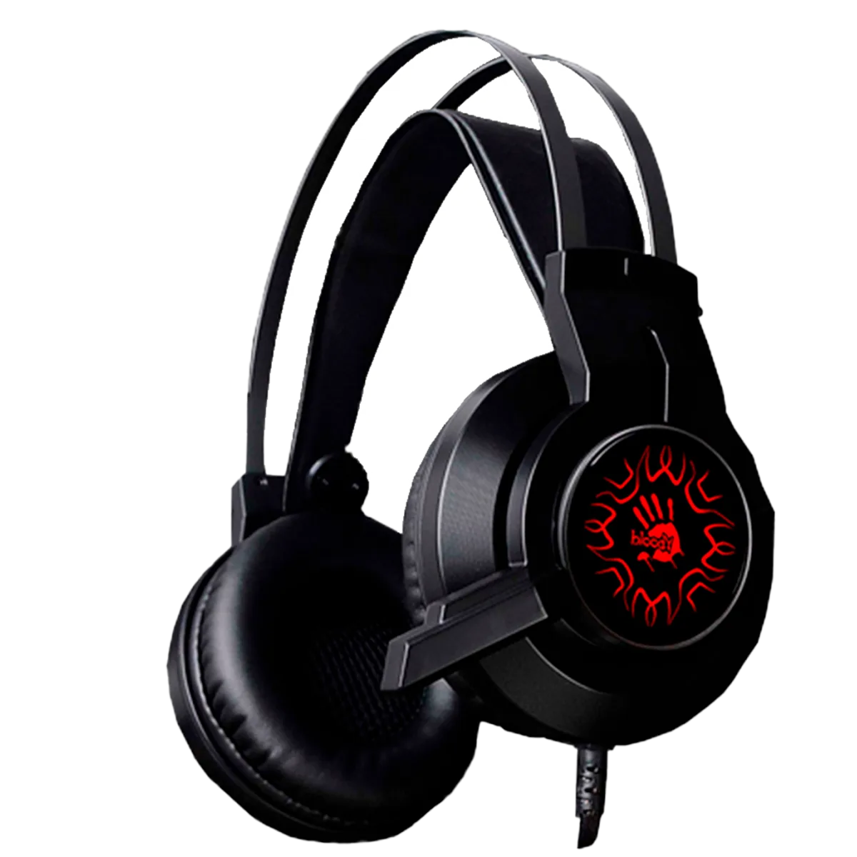 Наушники игровые проводные Bloody J437 Gaming / Black
