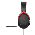 Наушники игровые проводные Bloody M590i Sport Red Gaming / Black-Red