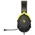 Наушники игровые проводные Bloody M590i Sport Lime Gaming / Black-Yellow