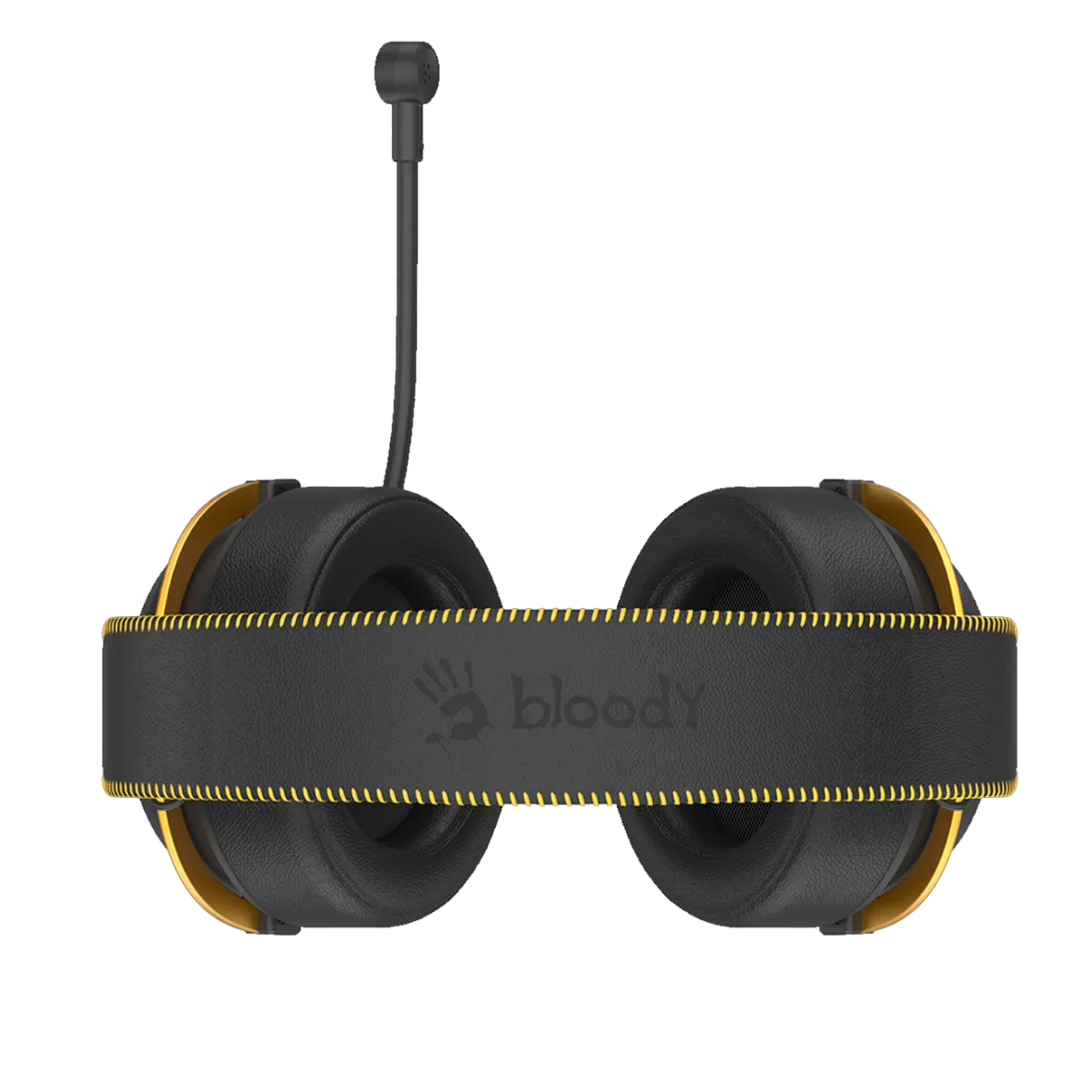 Наушники игровые проводные Bloody M590i Sport Lime Gaming / Black-Yellow