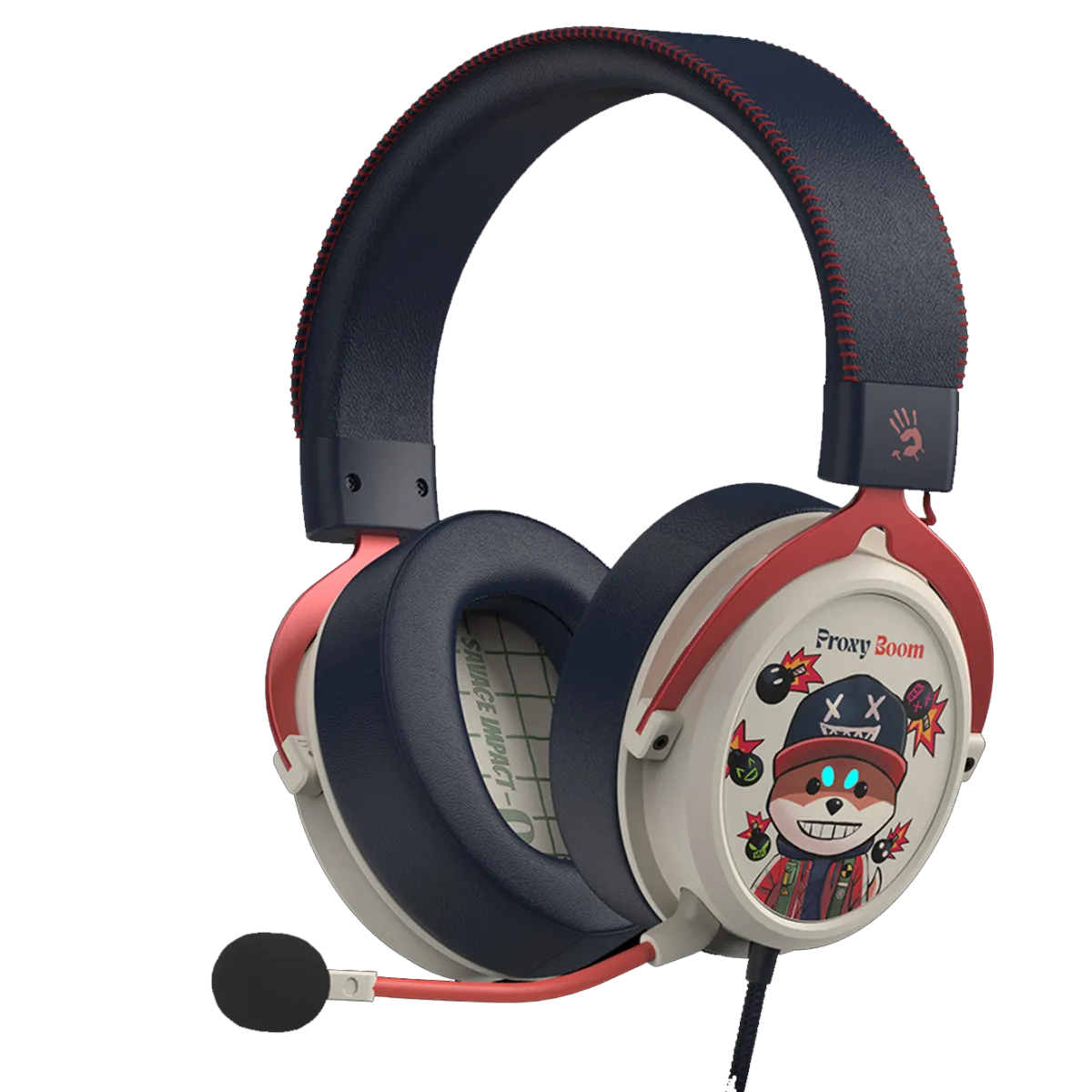 Наушники игровые проводные Bloody M595 Proxy Boom Gaming