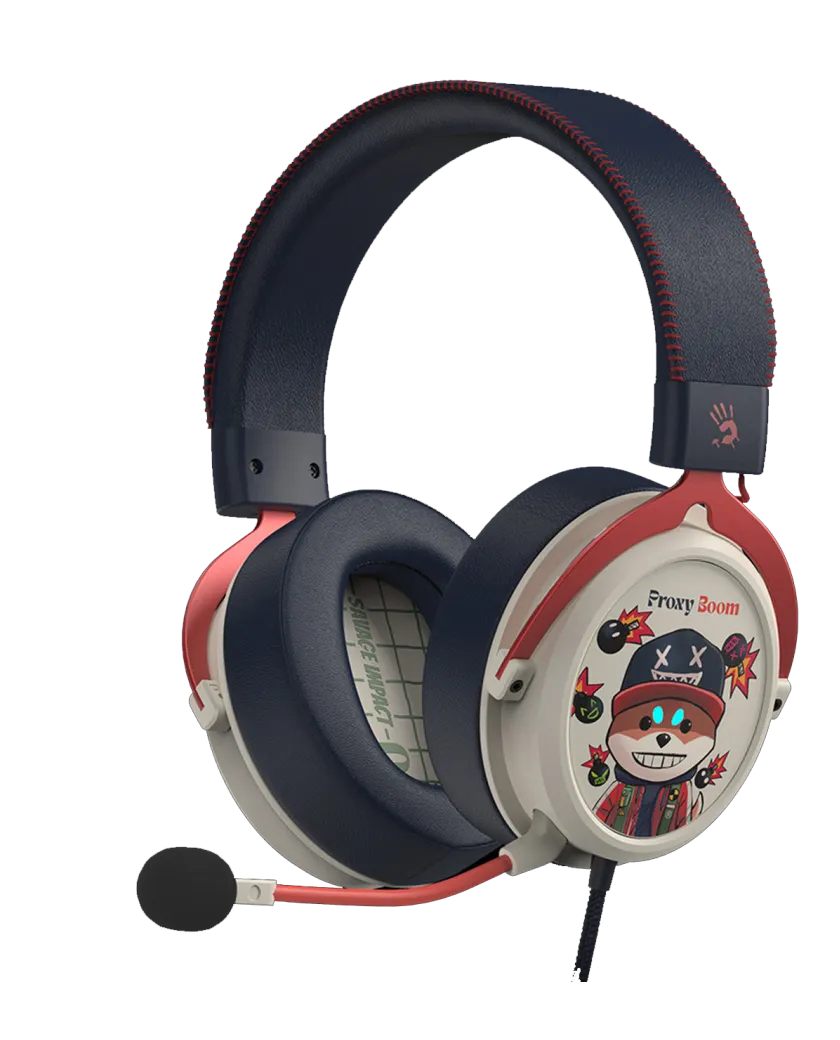 Наушники игровые проводные Bloody M595 Proxy Boom Gaming