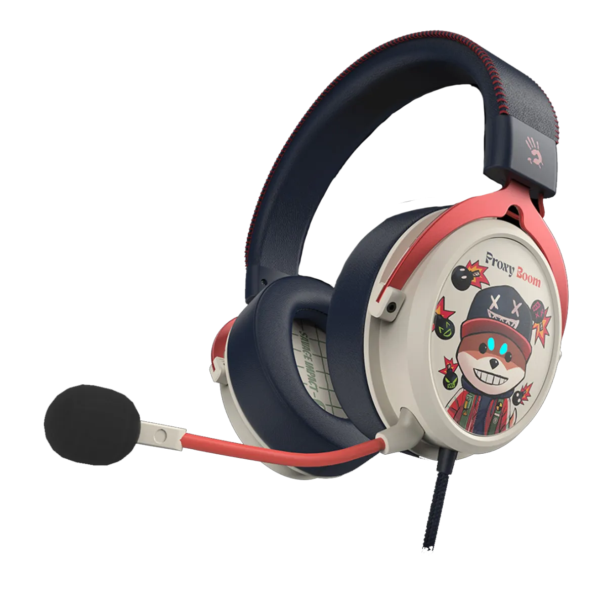 Наушники игровые проводные Bloody M595 Proxy Boom Gaming