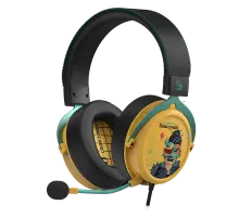 Наушники игровые проводные Bloody M595 Renegade Sunset Gaming / Black-Yellow