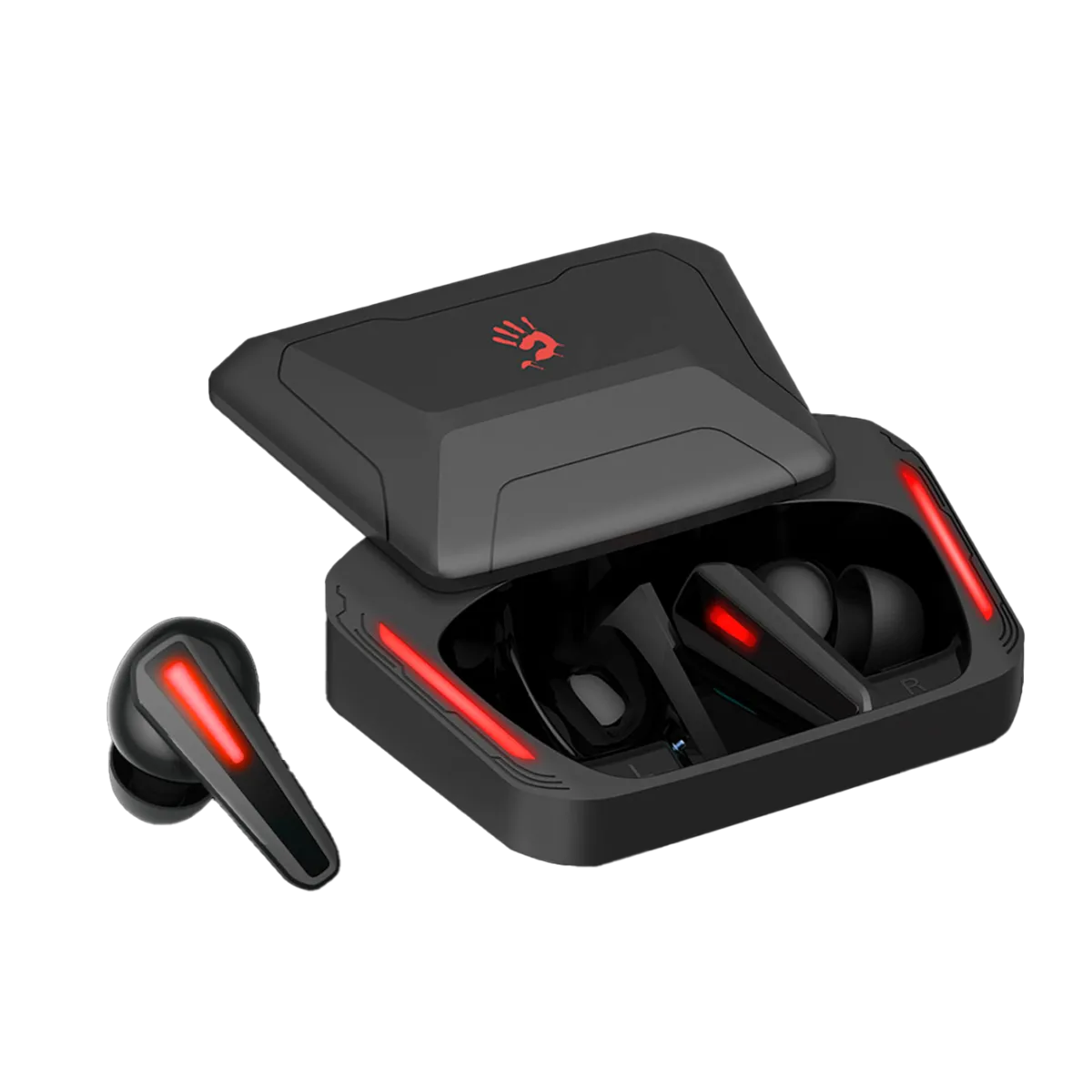 Наушники игровые беспроводные Bloody M70 Gaming Earphones / Black+Blue