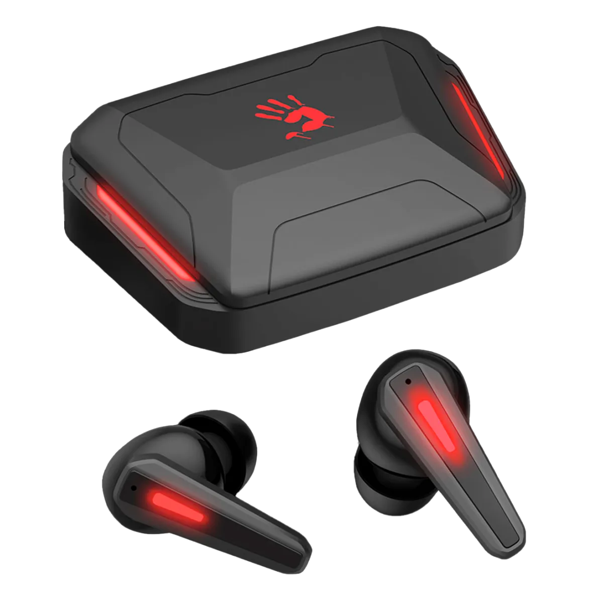 Наушники игровые беспроводные Bloody M70 Gaming Earphones / Black+Blue