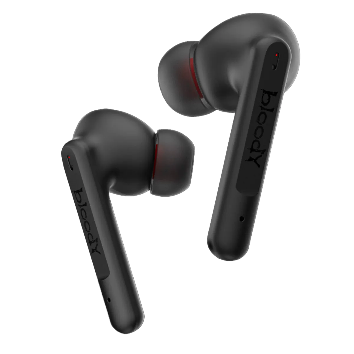 Наушники игровые беспроводные Bloody M90 Gaming Earphones / Black+Red