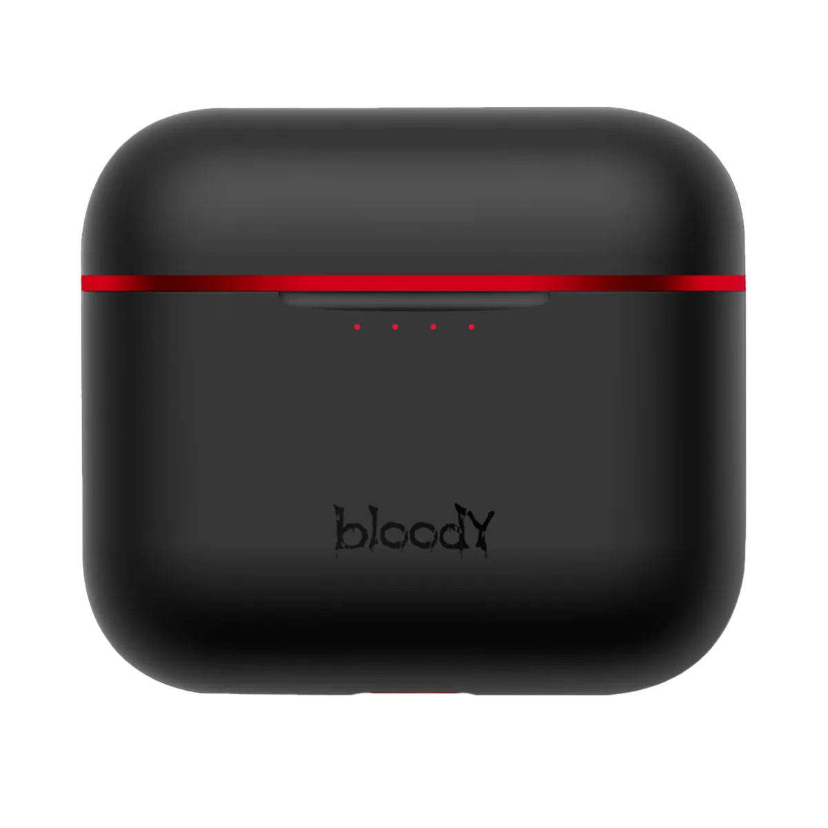 Наушники игровые беспроводные Bloody M90 Gaming Earphones / Black+Red
