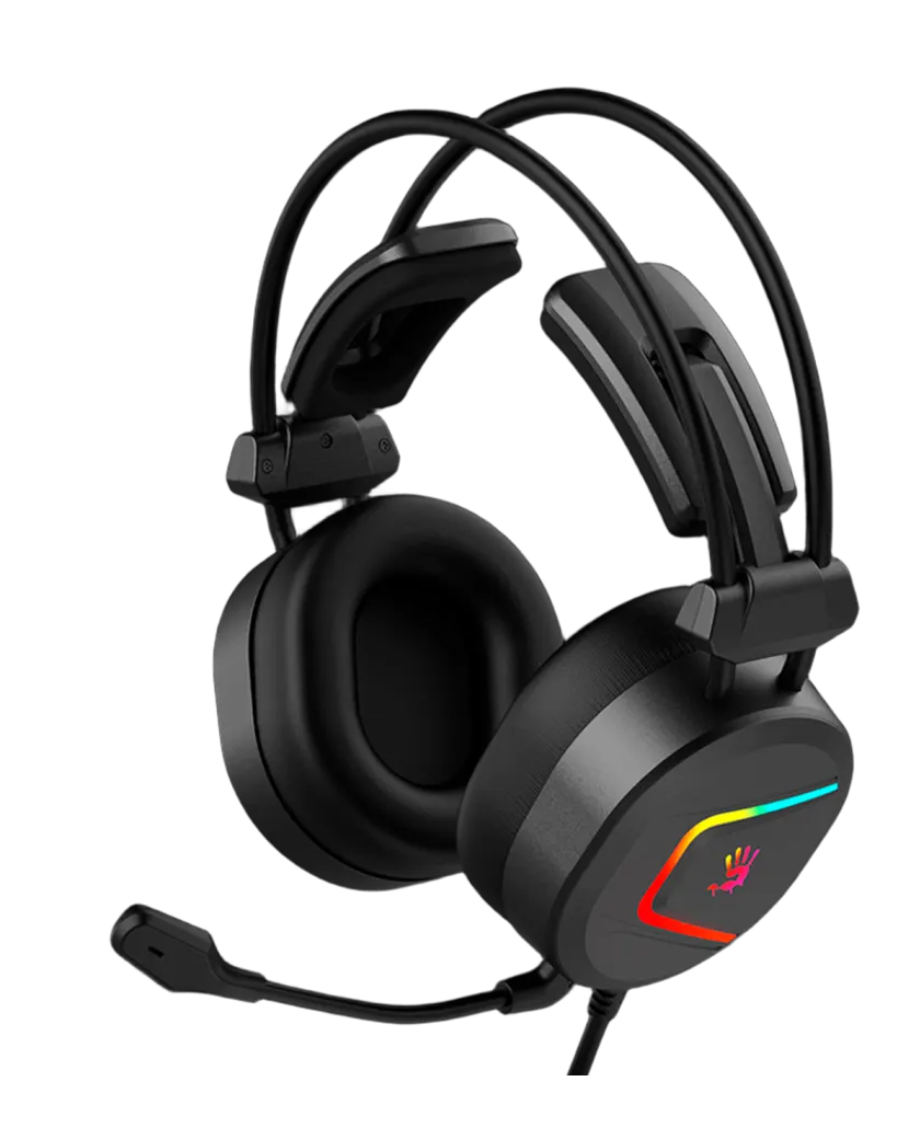 Наушники игровые проводные Bloody MC750 Gaming / Grey