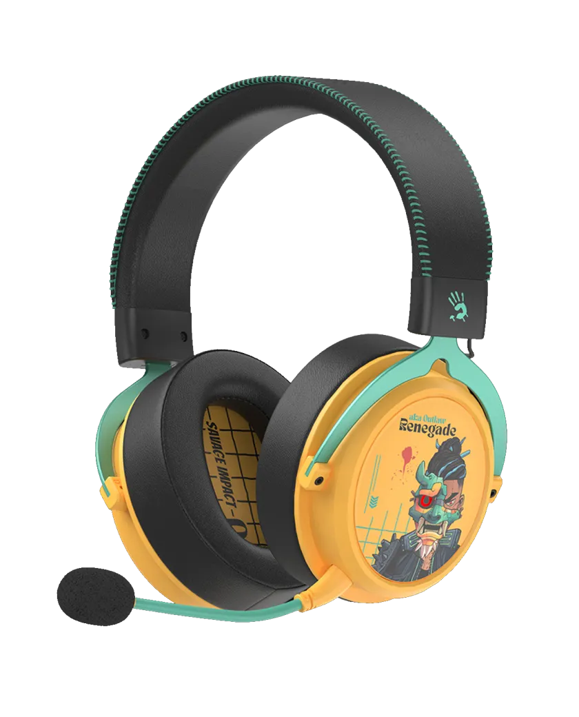 Наушники игровые беспроводные Bloody MR595 RENEGADE SUNSET Gaming