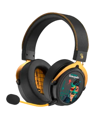 Наушники игровые беспроводные Bloody MR595 RENEGADE MIDNIGHT Gaming