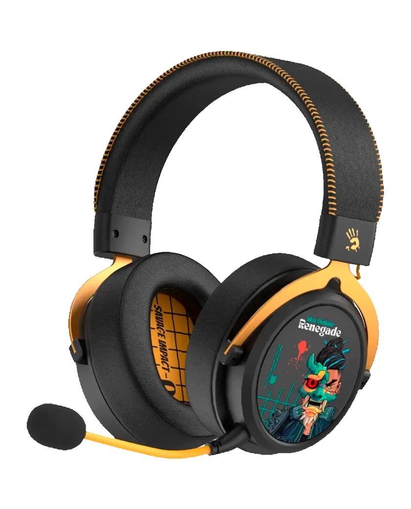 Наушники игровые беспроводные Bloody MR595 RENEGADE MIDNIGHT Gaming