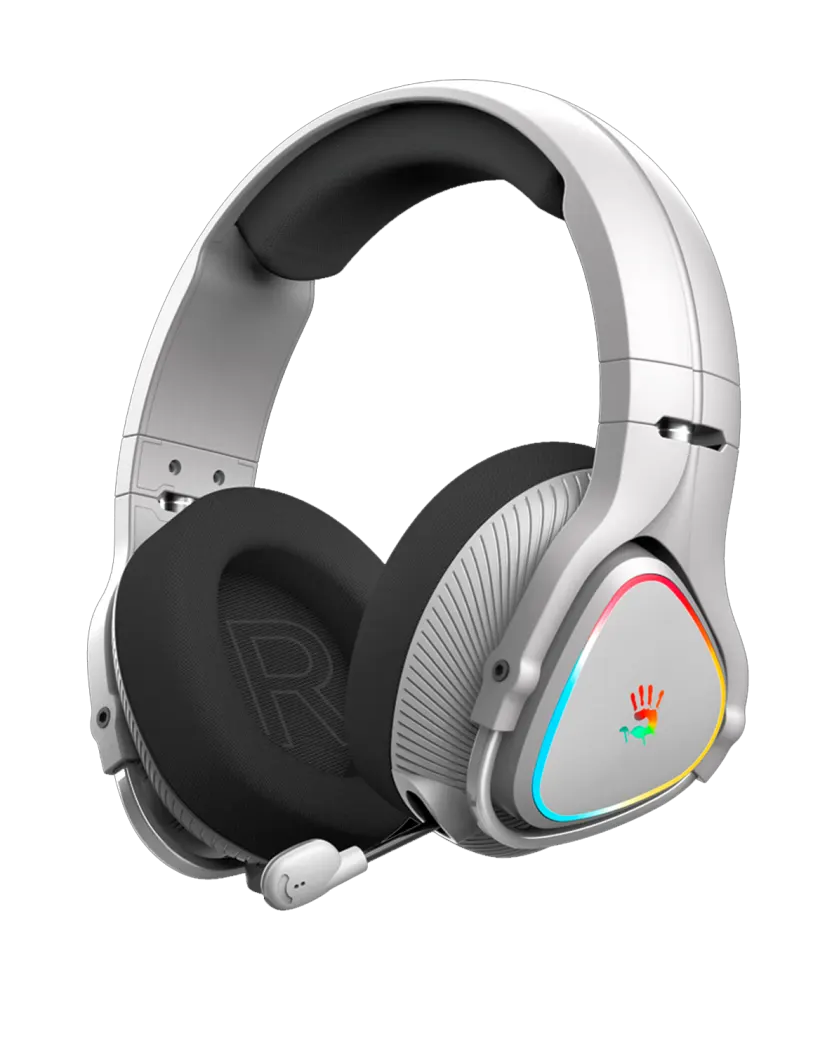 Наушники игровые беспроводные Bloody MR710 Gaming / Grey