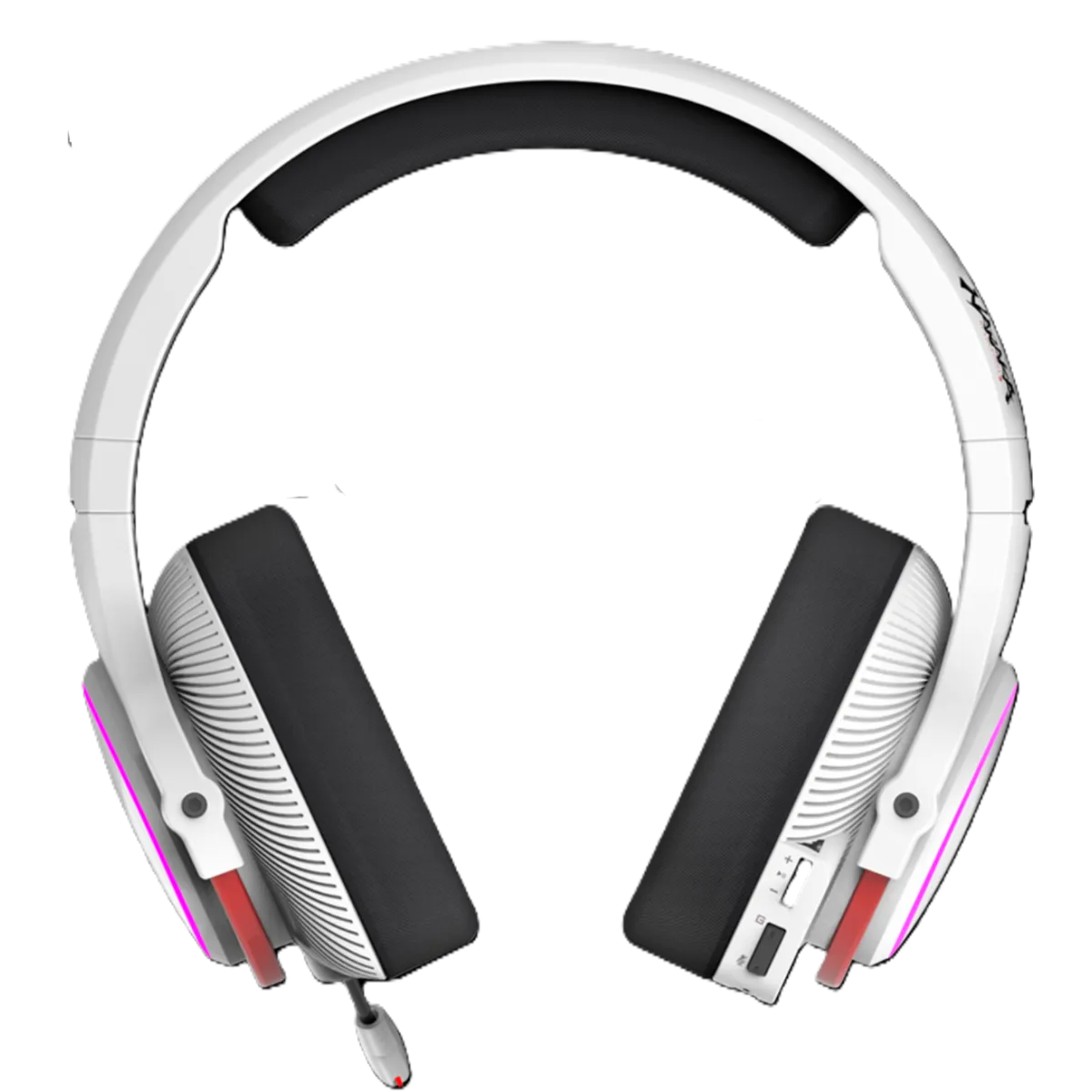 Наушники игровые беспроводные Bloody MR720 NARAKA Gaming RGB / White