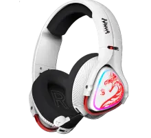 Наушники игровые беспроводные Bloody MR720 NARAKA Gaming RGB / White