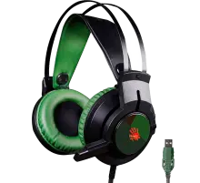 Наушники игровые проводные Bloody J437 Gaming / Army Green