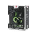 Наушники игровые проводные Bloody J437 Gaming / Army Green