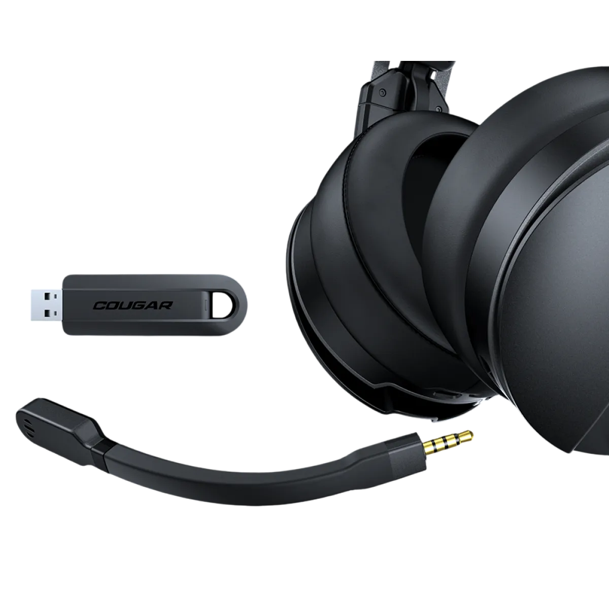 Наушники игровые беспроводные Cougar Omnes Essential / Black 