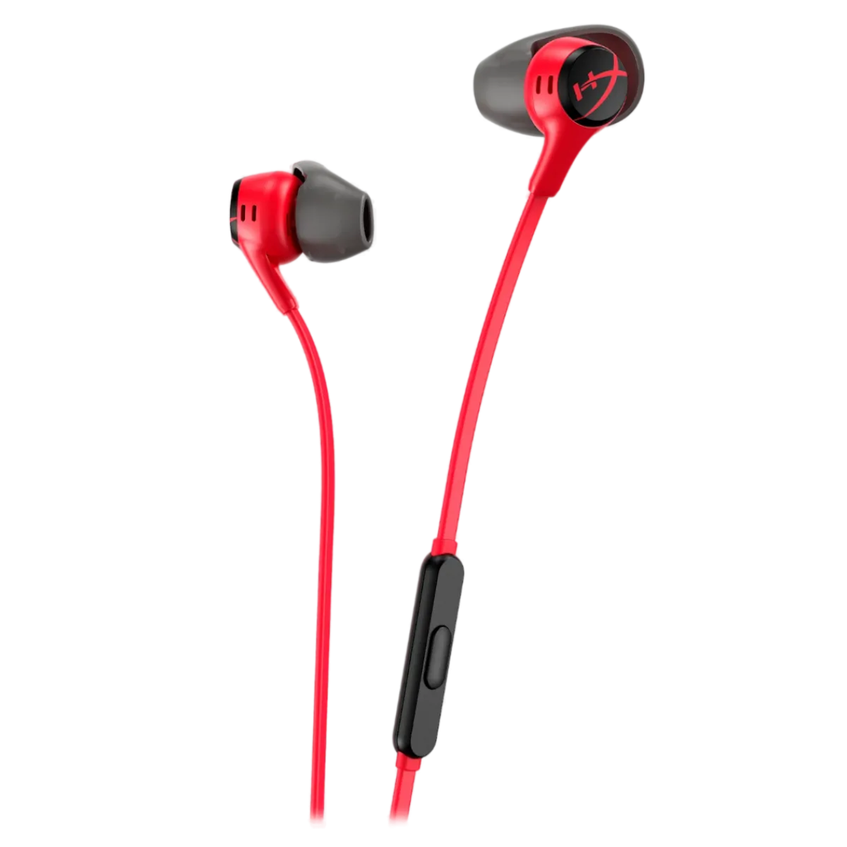 Наушники игровые проводные HyperX Cloud Earbuds II Gaming / Red