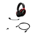 Наушники игровые беспроводные HyperX Cloud III S Wireless Gaming / Black-Red