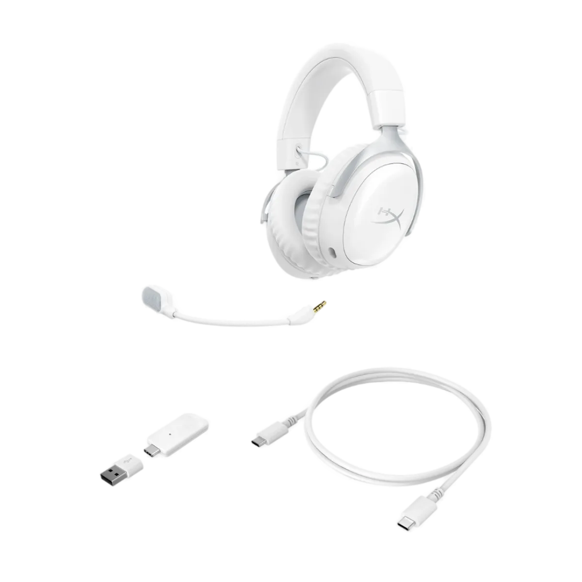 Наушники игровые беспроводные HyperX Cloud III S Wireless Gaming / Black-Red