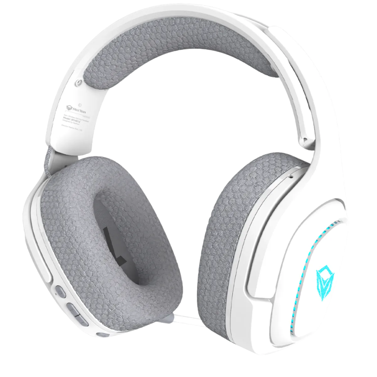 Наушники игровые беспроводные Meetion BTH012 Gaming / White