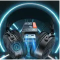 Наушники игровые беспроводные Meetion BTH013 Gaming / Black