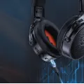 Наушники игровые беспроводные Meetion BTH013 Gaming / Black