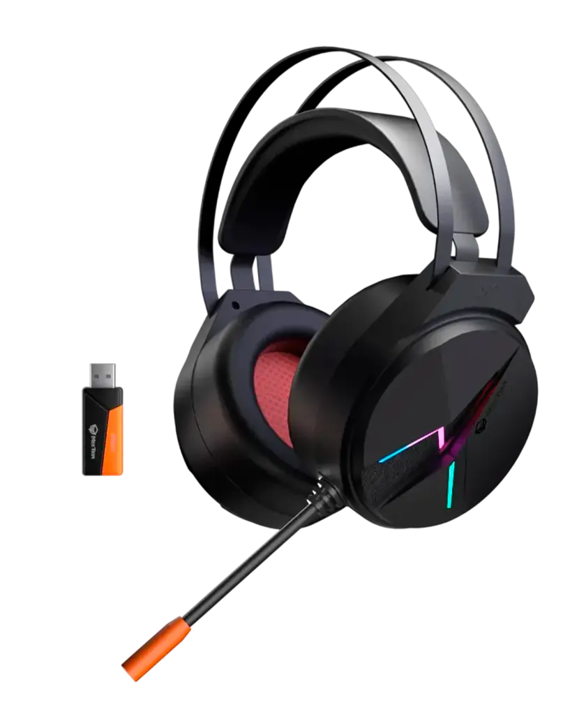 Наушники игровые беспроводные Meetion BTH015 Gaming / Black