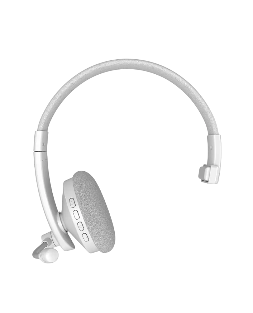 Наушники проводные Meetion HP002 / White+Gray