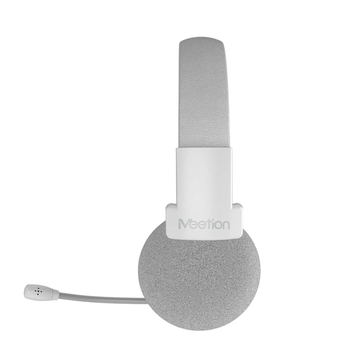 Наушники проводные Meetion HP002 / White+Gray