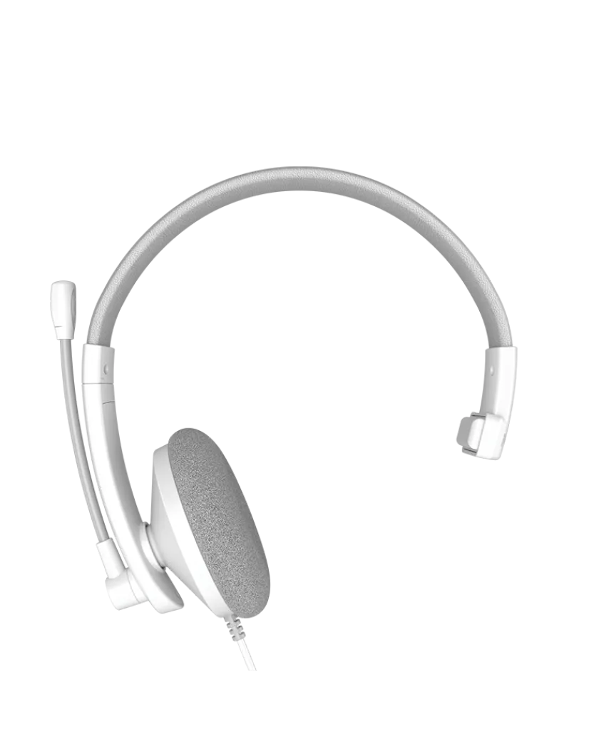 Наушники проводные Meetion HP002U / White+Grey
