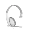 Наушники проводные Meetion HP002U / White+Grey